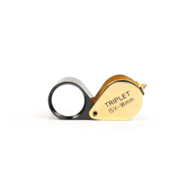 Jewelers Loupe Triplet 15x-18mm