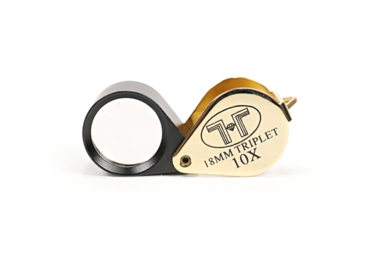 Jewelers Loupe 18mm Triplet 10x