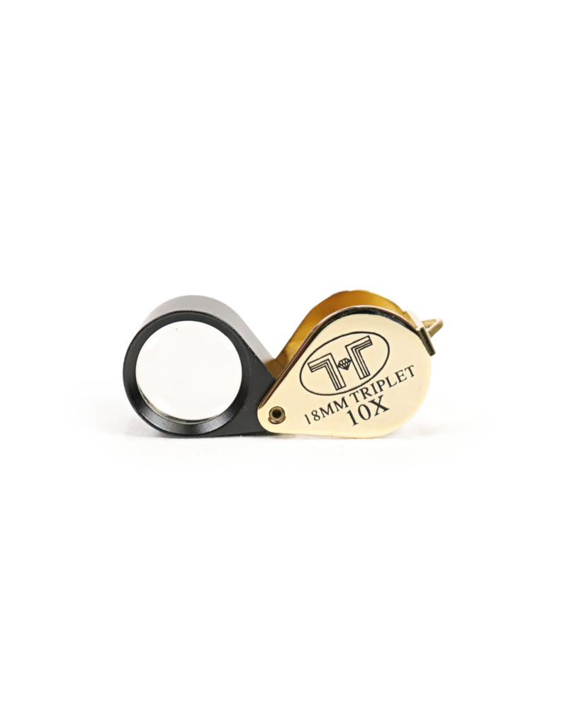 Jewelers Loupe 18mm Triplet 10x