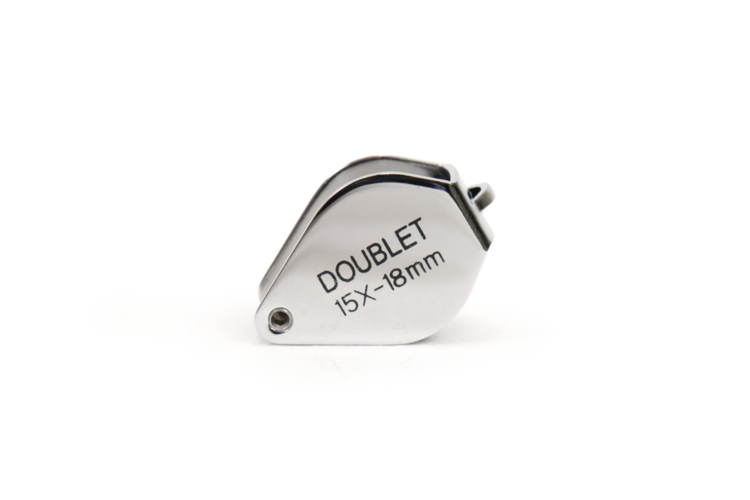 Jewelers Loupe 18mm Triplet 15x