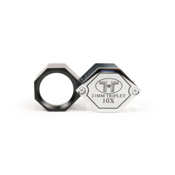 Jewelers Loupe 21mm Triplet 10X