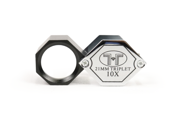 Jewelers Loupe 21mm Triplet 10X