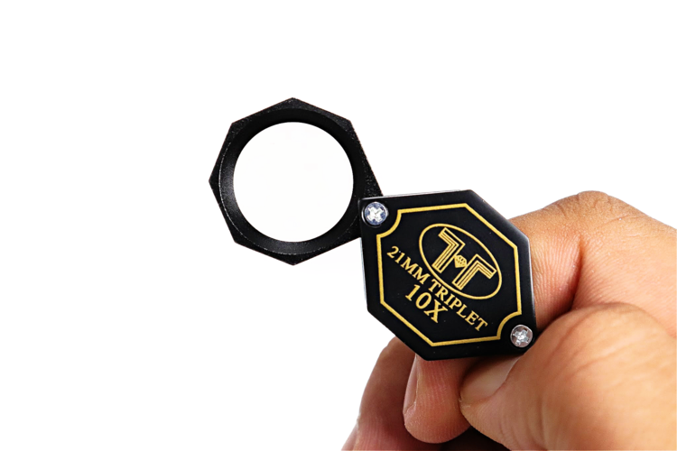 Jewelers Loupe 21mm Triplet 10X