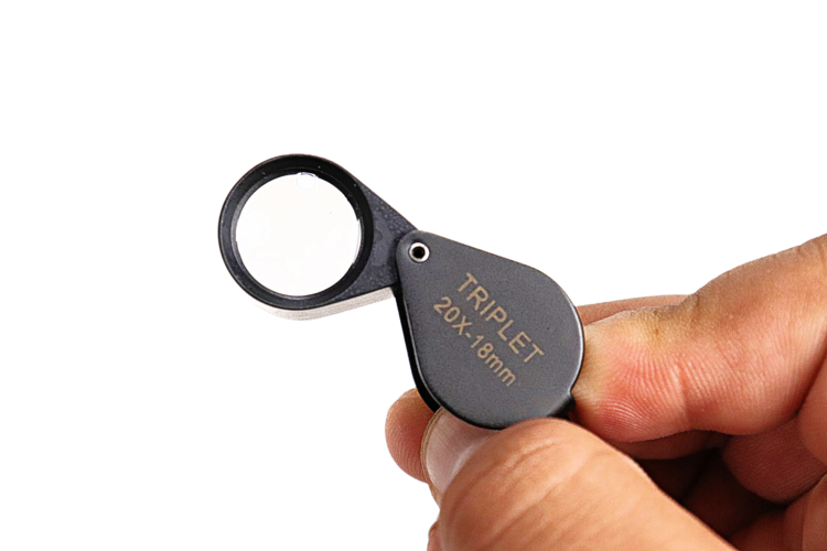 Jewelers Loupe 18mm Triplet 20x