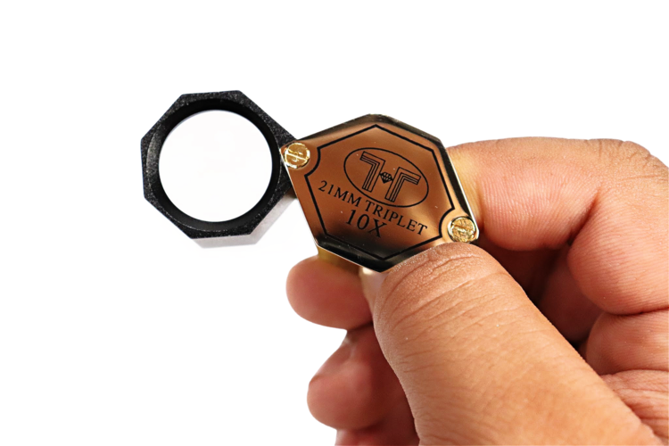 Jewelers Loupe 21mm Triplet 10x