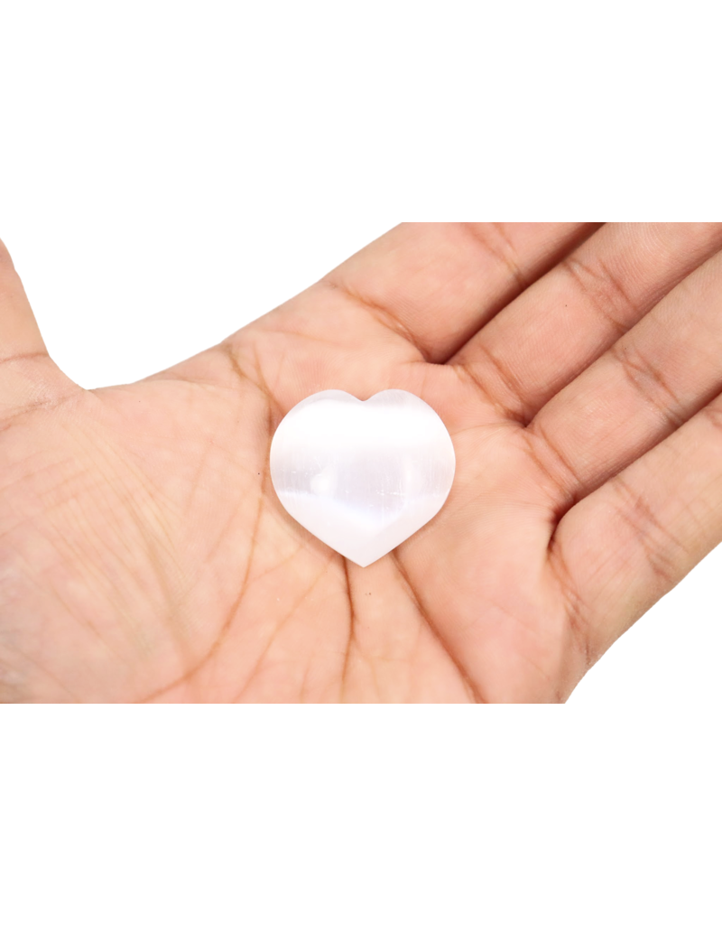 Selenite Heart