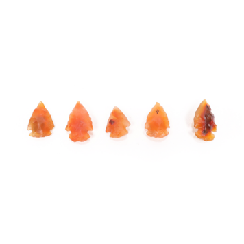 Carnelian Arrowhead 1"