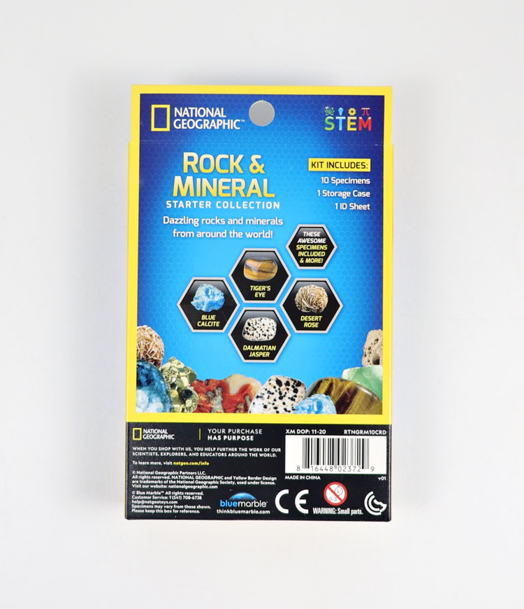 National Geographic Rock & Mineral Starter Collection
