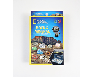 National Geographic Rock + Mineral Starter Kit by Blue Marble