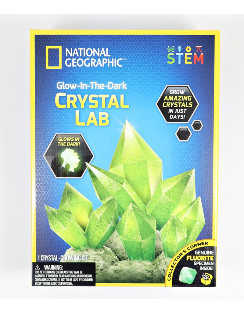 Glow in the Dark Crystal Lab