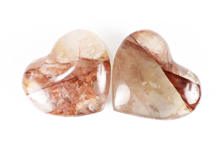 Hematoid Quartz Heart 2 1/2"