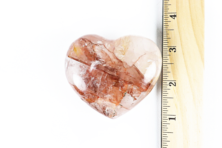 Hematoid Quartz Heart 2 1/2"