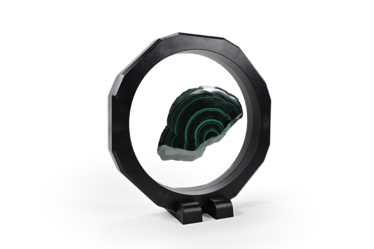 Floating Frame White 5" Polygon