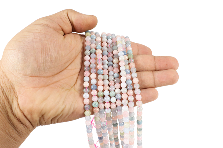 Morganite Round 6mm