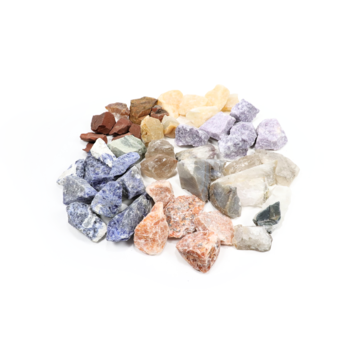 Assorted Raw Stone 3 lb Bag