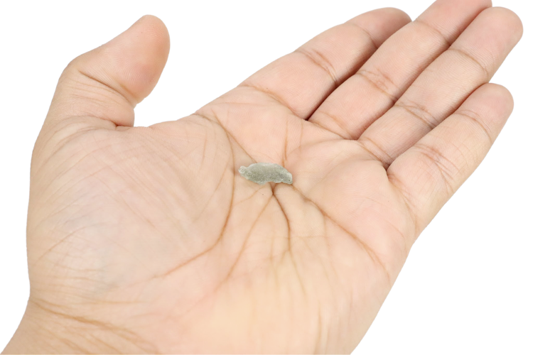 Rough Moldavite ~.51 - .75g