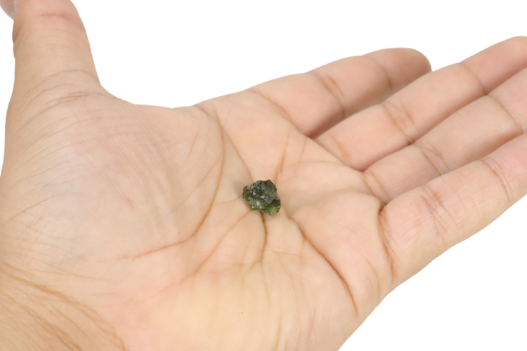 Rough Moldavite ~.76-1g