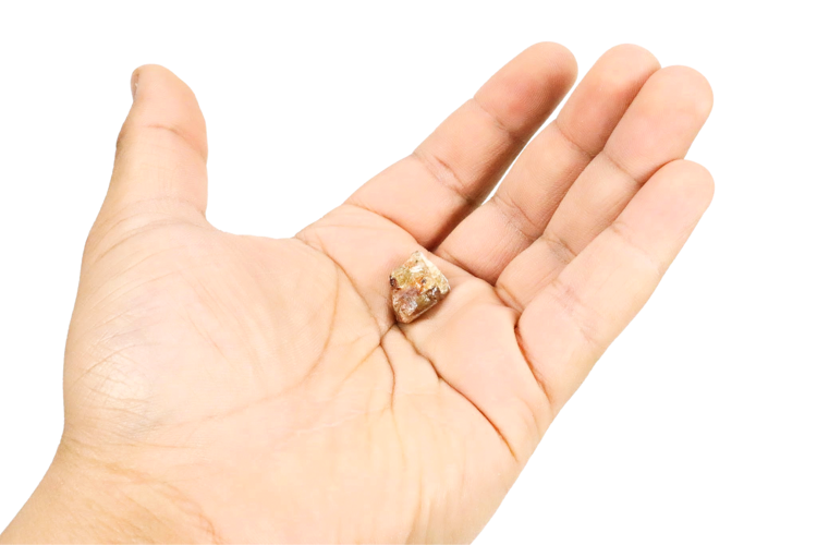 Rough Yellow Apatite Mexico 4.1-5g