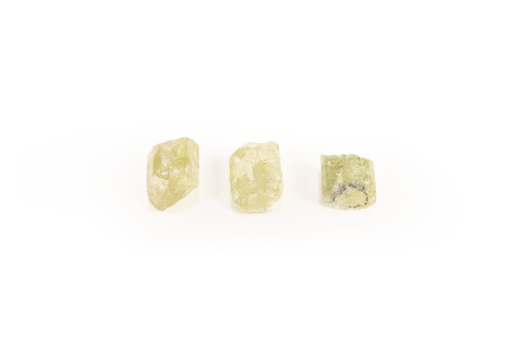 Rough Yellow Apatite Mexico 5.1-10g