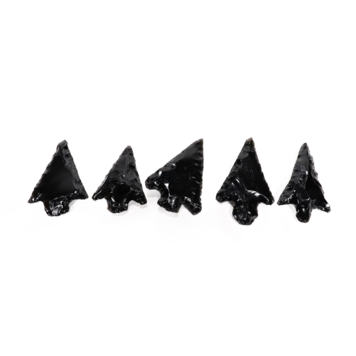 Obsidian Arrowhead 0.5'