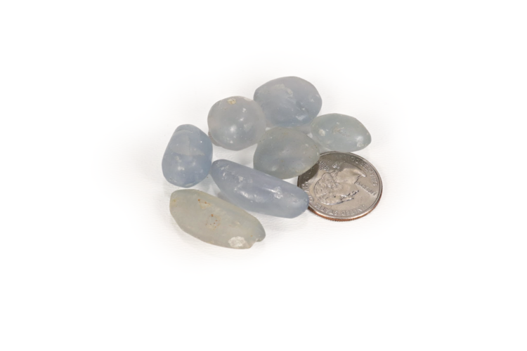 Celestite Tumbled Madagascar 1-10g