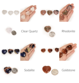 Gemstone Heart 30mm * 10% Off for 10