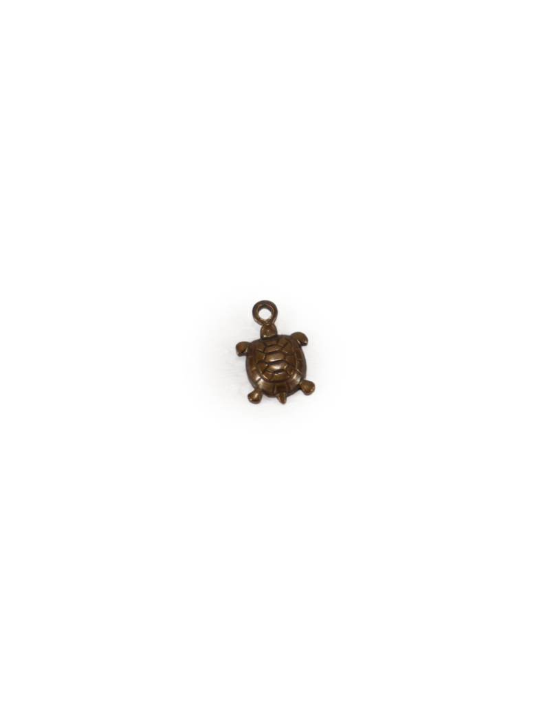 Teensie Turtle Charm 10x7mm