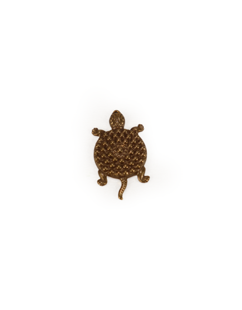 Santa Fe Turtle Charm 25x14mm