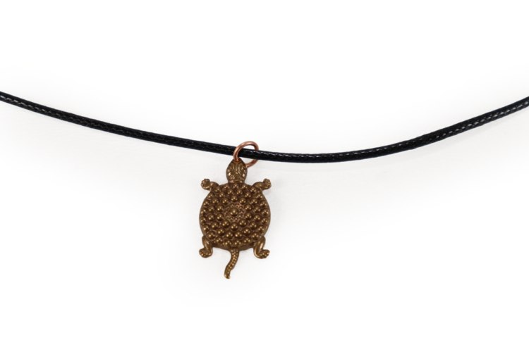 Santa Fe Turtle Charm 25x14mm