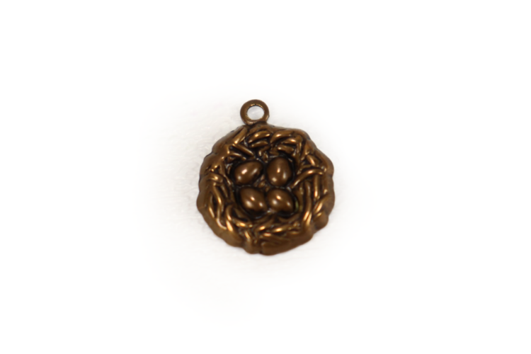 Sparrow's Nest Charm 16x13.5mm
