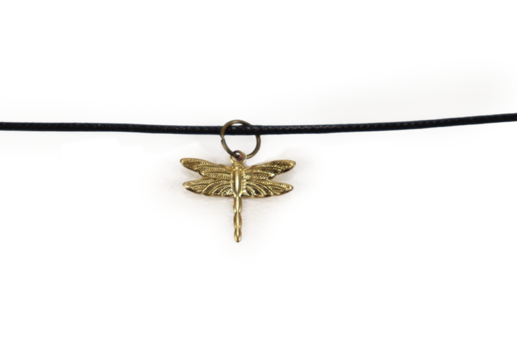 Petite Dragonfly Charm 13x15mm