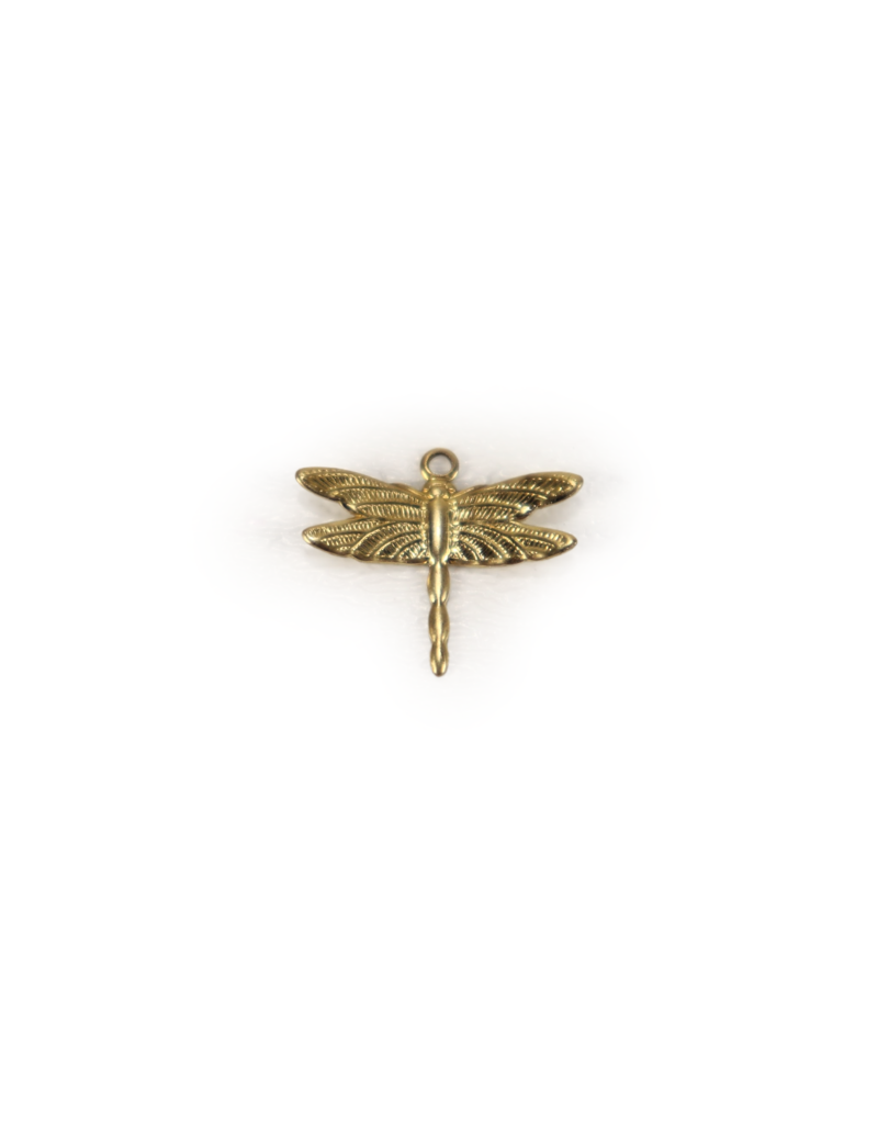 Petite Dragonfly Charm 13x15mm