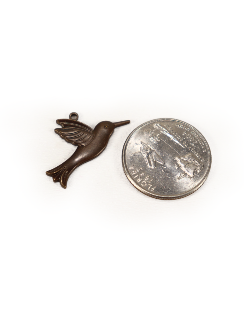 Hummingbird Charm 28x16mm