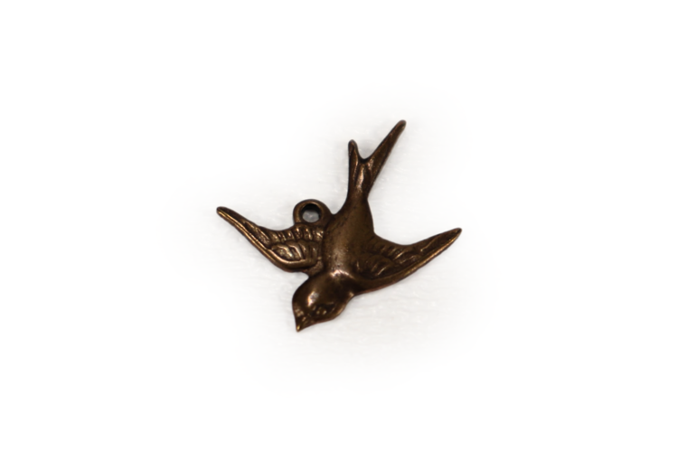 Bird Charm 17x17mm