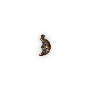 Man in the Moon Charm 13x6mm