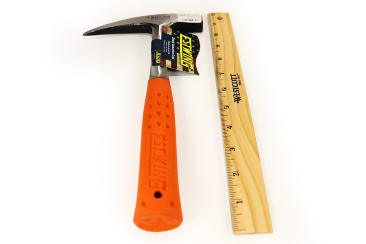 Estwing 14oz Rock Pick Orange Grip EO-14P