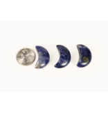 Sodalite Crescent Moons 30mm