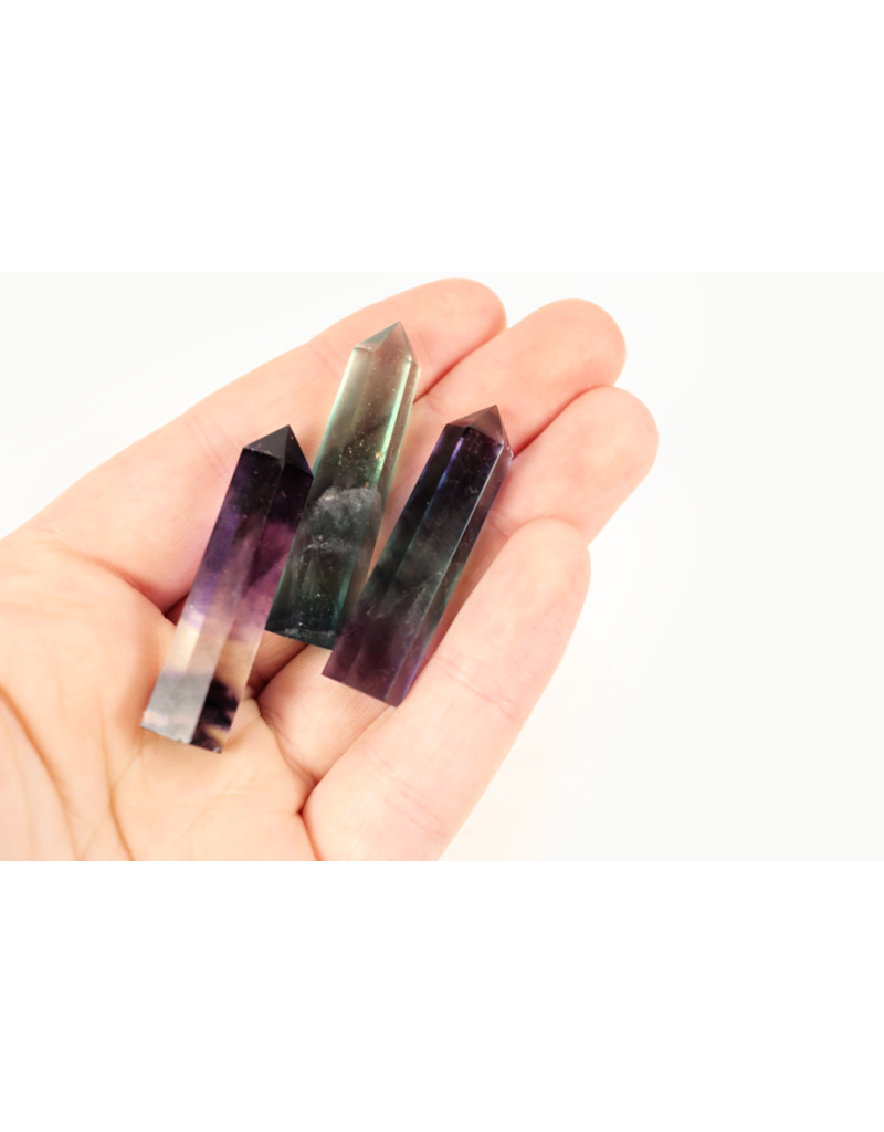 Fluorite Pencil Points 4-5 cm