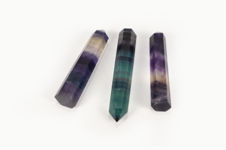 Fluorite Pencil Points 6-7 cm