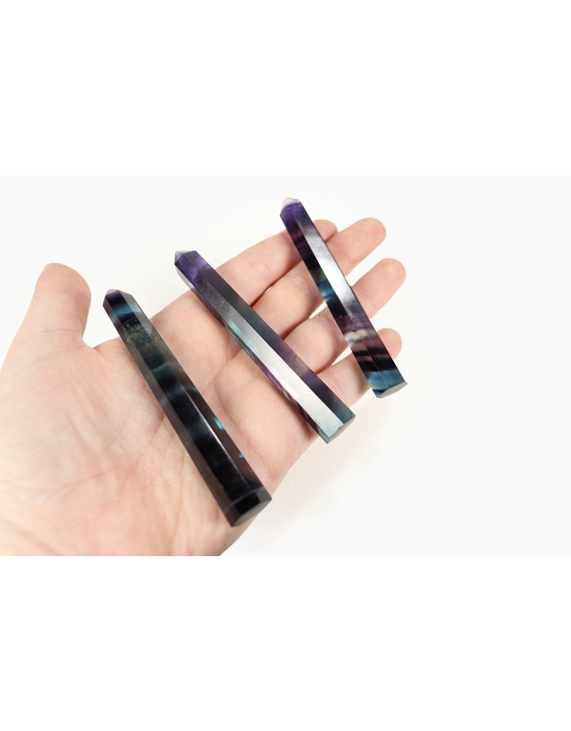 Fluorite Pencil Points 9-10 cm