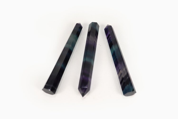 Fluorite Pencil Points 9-10 cm