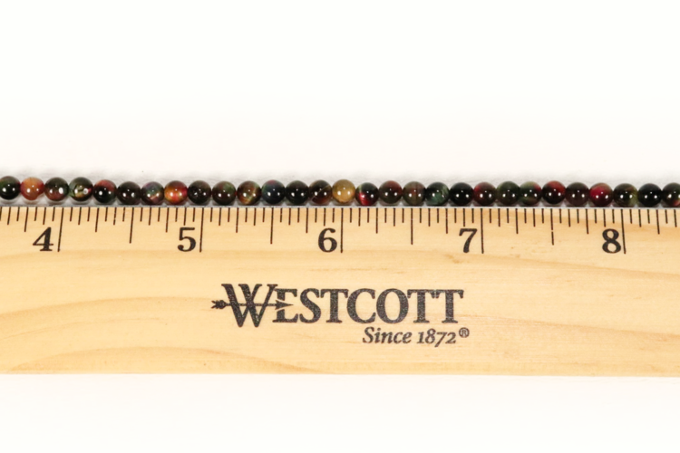 Tiger's Eye Round Dyed 4mm