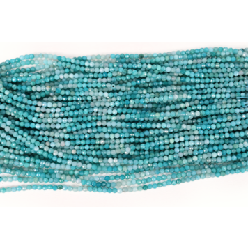 Russian Amazonite Faceted Round 3mm