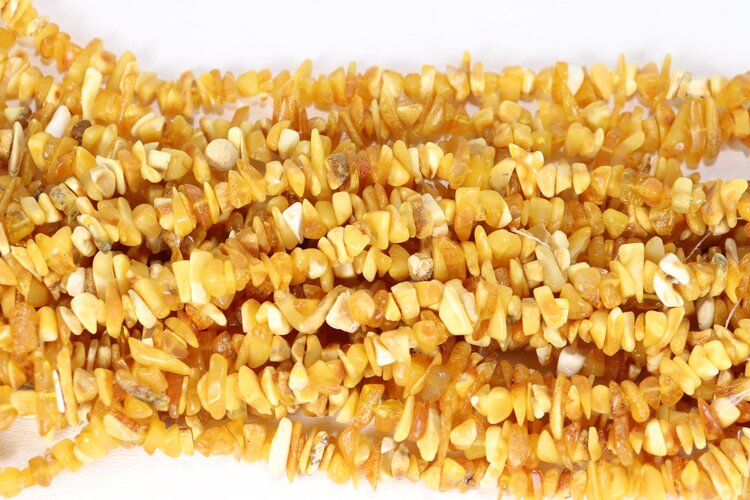 Amber Light Yellow Chips 9mm