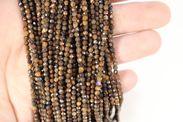 Iron Opal Faceted Round 3mm