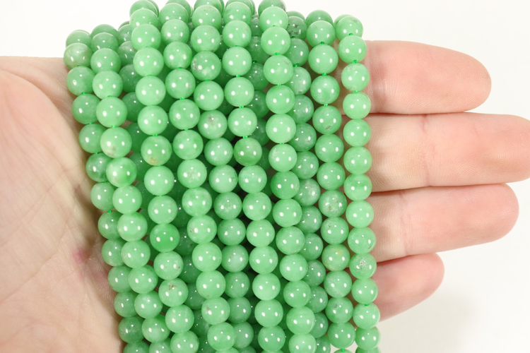 Chrysoprase Round 6mm Grade A