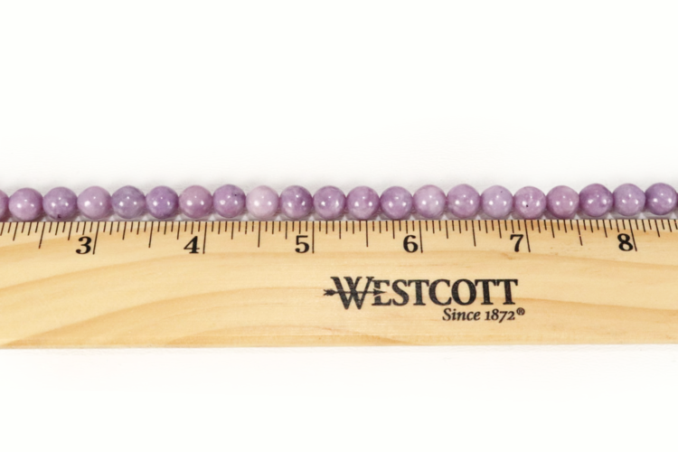 Lepidolite Rounds 8mm Grade A