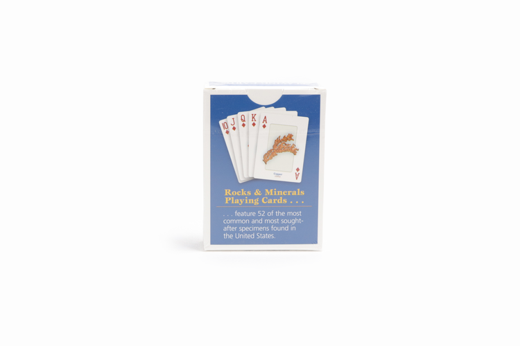 Rocks & Minerals Playing Cards
