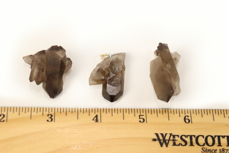 Smoky Quartz Mini Cluster/Point Pendant
