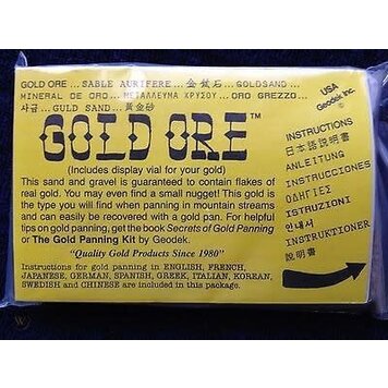 1/2 Pound Gold Ore by Geodek Gold in Every Bag